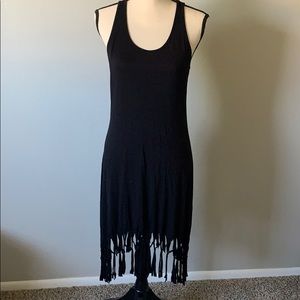 Adorable Tank Dress with Fringe by Venus